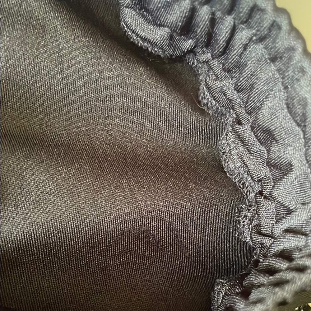 Black Shorts with Rhinestone Design - Picture 7 of 7